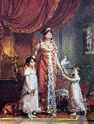 unknow artist Portrat der Konigin Julia Bonaparte mit ihren Tochtern Spain oil painting artist